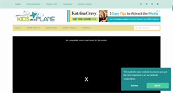 Desktop Screenshot of kidsonaplane.com