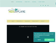 Tablet Screenshot of kidsonaplane.com